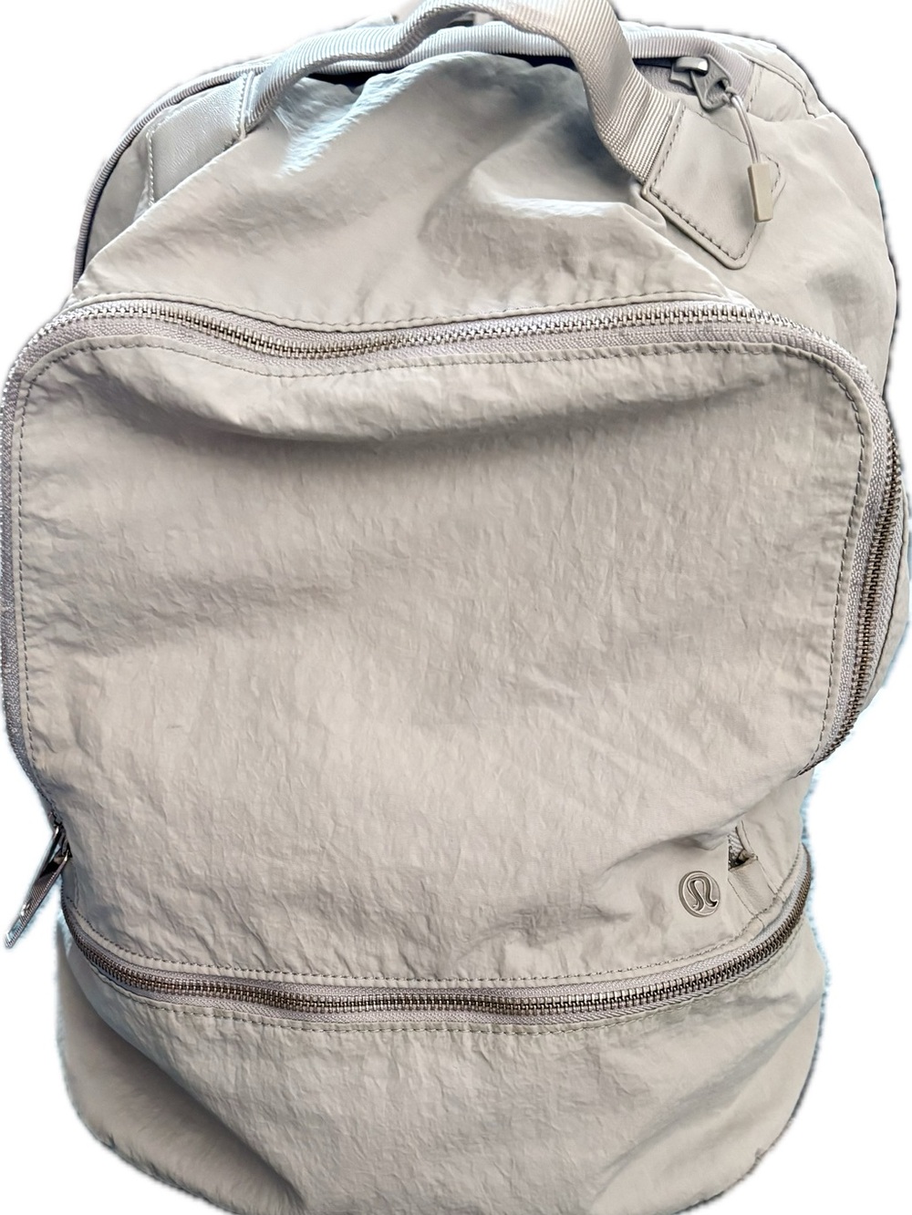lululemon athletica unisex Pale Gray/Ice Blue Minimalist Backpack
